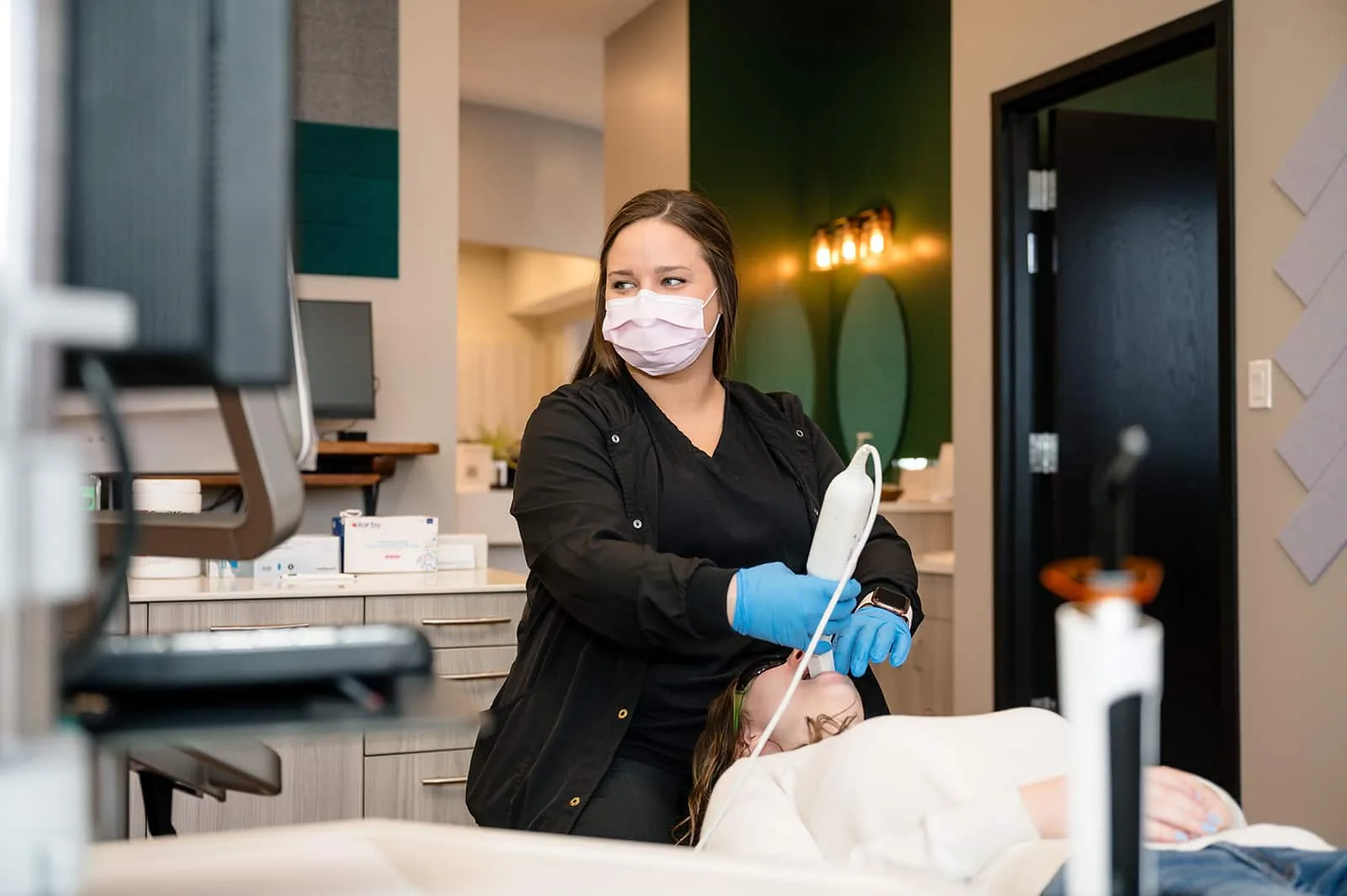 Teen patient in treatment at Sytek Ortho in Alpena